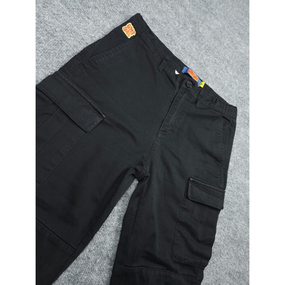 Empyre Cargo Pants Men's 28 ( FITS 28 x 25) *HEMMED* Black - Picture 7 of 14